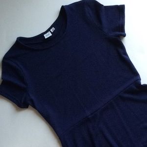 GAP Navy Fit and Flare Dress